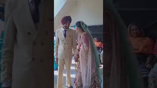 tu jatt di pasand jatt ne viahuni aa ❤️  surjit bindrkhia punjabiwedding wedding trendingshorts [upl. by Enogitna482]