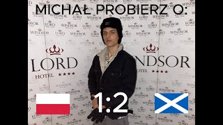 WYWIAD Z MICHAŁEM PROBIERZEM POLSKA  SZKOCJA [upl. by Nosraep314]