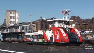 Hamburg Hafengeburtstag Große Hafenrundfahrt mit Barkasse mit Containerhafen‎ [upl. by Anahir]