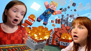 NiKO TRiCKS ADLEY with TNT 🧨 Adleys Secret Plan sneaking into Nikos hidden fort dont get caught [upl. by Ellennaj]