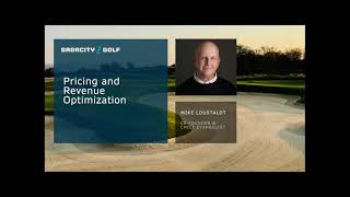 foreUP Virtual Summit Guest Presentation Best Practices in Dynamic Pricing with Sagacity Golf [upl. by Bello]