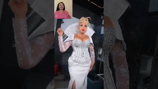 Queeneth Hilbert thrills fans as she stepped out in a stunning white outfit [upl. by Michaelina]