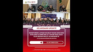 Monitoring Latsar Khusus Tahun 2024 dan Evaluasi Alumni Diklat Tahun 20222024 oleh BADIKLAT RI [upl. by Erinn]