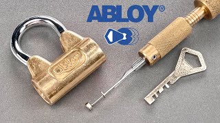 1416 RetroCool Abloy Padlock Picked Model 3020C [upl. by Llevol]