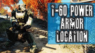 T60 Power Armor Location in Fallout 76 [upl. by Atrebor]