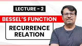 Bessels Function  Recurrence Relation of Bessels Function  PartII [upl. by Hoeg]