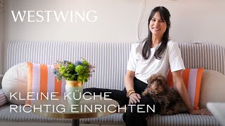 Kleine Küche einrichten  Tipps amp Inspiration für platzsparende Küchengestaltung amp Aufbewahrung [upl. by Welcher]