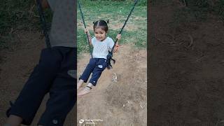 Playground swing for kids❤playgroundkidsbaby swing trending youtubeshortsvideo viralvideo [upl. by Keele]