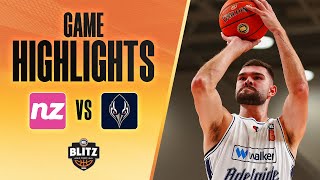 New Zealand Breakers vs Adelaide 36ers  Game Highlights  Blitz NBL25 [upl. by Russon]