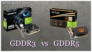 Hindi GDDR3 vs GDDR5  How to buy best Graphic Card  All You Need to Know [upl. by Ahsikyt]