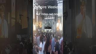 VAMPIRE WEEKEND PLAYS COUSINS  full video out now [upl. by Otreblig910]