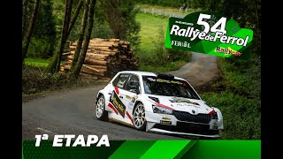 54 Rallye de Ferrol  1ª etapa [upl. by Acinorrev636]