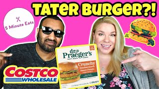 Costco Dr Praegers Crunchy Southwestern Sweet Potato Burgers Review [upl. by Navanod774]