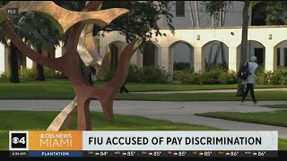 Florida International University accused of pay discrimination [upl. by Ahsikram]