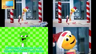 HHGregg Christmas in July Commercial Sparta Quadparison [upl. by Odradlig944]