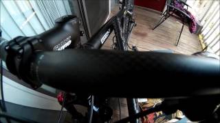 3k Carbon fiber MTB Handlebar Review [upl. by Sheley]