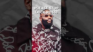 Somebody PLEASE Take the Mic Away From Rick Ross [upl. by Tenner]