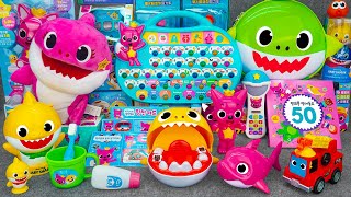 BABY SHARK  150 min Compilation  Satisfying Unboxing ASMR [upl. by Alegna704]