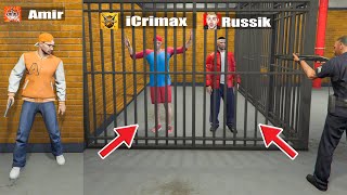 iCrimax amp Russik RETTEN in GTA 5 RP [upl. by Nadbus878]