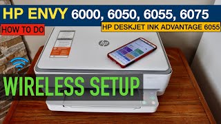 HP Envy 6000 Wireless Setup [upl. by Darius]