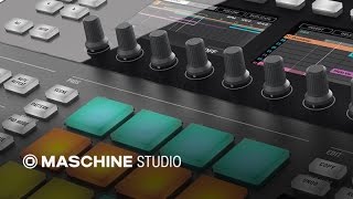 How To Use Maschine Studio  Sound Parameters [upl. by Dorolisa210]