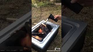 Portable Electric BBQ Fan Air Blower Charcoal Burn Kipas BBQ Elektrik Peniup Udara Pembakaran Arang [upl. by Cleaves604]