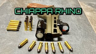 shooting the Chiappa RHINO 60DS Hunter in 357 Magnum [upl. by Eanom]