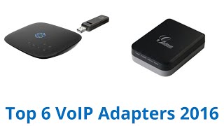 6 Best VoIP Adapters 2016 [upl. by Burrus]