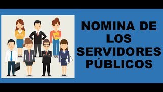 Soy Docente NOMINA DE SERVIDORES PÚBLICOS [upl. by Sharl]