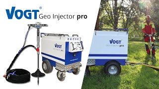 VOGT Geo Injector pro  Working with the machine [upl. by Eeruhs]