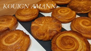 Recette de Kouign Amann Le véritable Kouign amann [upl. by Simaj]