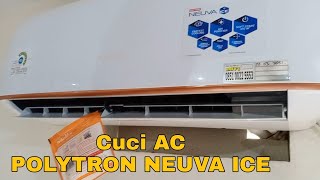 Cuci AC POLYTRON NEUVA ICE [upl. by Okoyik71]