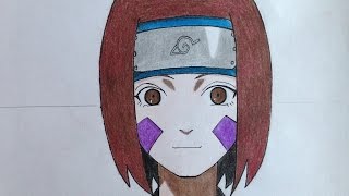 how to draw Rin Nohara Naruto [upl. by Marba]