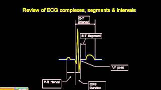 1215 Lead ECG Review of ECG Complex [upl. by Lanoil842]