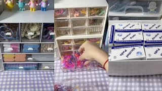 Asmr restocking and organizing  tiktok compilation [upl. by Garlanda]