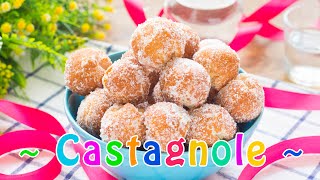 Castagnole – Ricetta Facile Dolci Fritti di Carnevale  55Winston55 [upl. by Berny]