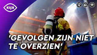 Gevaar door BRAND naast plek voor VUURWERKOPSLAG  Als de Brandweer  KIJK [upl. by Christy360]