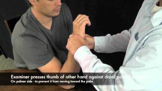 Scaphoid Shift Test CR [upl. by Glorianna]