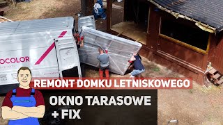 Montaż okna tarasowego SLIDE  FIX dwa sposoby szczelnego montażu [upl. by Yesak459]