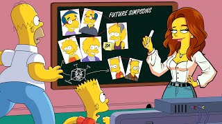 This is the TRUE Future Timeline of The Simpsons [upl. by Mehitable]