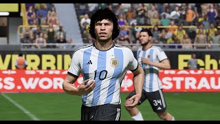 Diego Maradona FIFA 23 Pro Clubs look alike tutorial  Argentina  Napoli  Legend [upl. by Jackie]