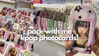 ✨🦄 packing kpop photocards 17 asmr tiktok compilation  minsbymon [upl. by Einal]