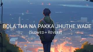 Bola Tha Na Pakka Juthe Karta Na Wade  Slowed And Reverb  Pulkit Arora  Lofi Songs [upl. by Aldridge]