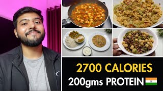 East 2700 Calorie Bodybuilding diet with 200gms of protein [upl. by Druce957]