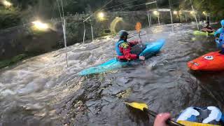 Paddling Matlock Bath High Water Level with the amazing Pleasley Canoe Club [upl. by Kimon]