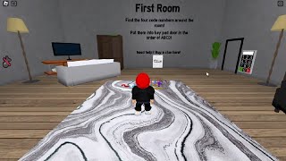 Escape Room Walkthrough  All Rooms  By WreckItGames Roblox [upl. by Lledner]