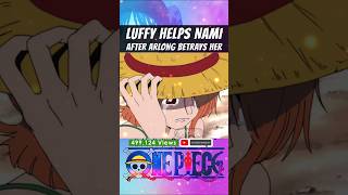 Luffy Helps Nami After Arlong Betrays Her A Powerful One Piece Scene  luffy [upl. by Imefulo]