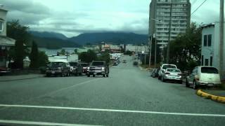 Prince Rupert BC a drive around the town [upl. by Yemar460]