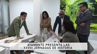 Ayamonte presenta las XXVIII Jornadas de Historia Teleonuba [upl. by Ihc]