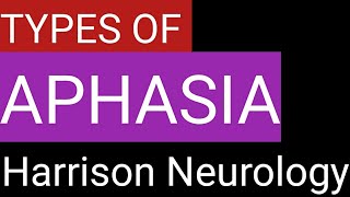 Different types of Aphasia  Harrison Neurology [upl. by Alice]